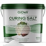 GiDeli Pökelsalz 3kg im Eimer Nitritpökelsalz für Fleisch, Wurst & Schinken...