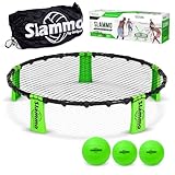 GoSports Slammo Spielset (3 Bälle, Tragetasche und Regeln), Grün