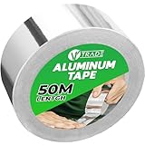 V1 Trade Aluminium Klebeband Hitzebeständiges 48mm x 50m - 1 Rolle...