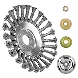 Unkrautbürste Freischneider, Wildkrautbürste für Motorsense, 6' Profi...