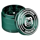 Granny‘s Premium Aluminium Grinder | messerscharfes Mahlwerk | ∅ 5,5 cm |...