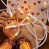 hellum 50-tlg. LED Lichterkette innen mit Stecker, Lichterkette innen 50...