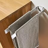 Designfabrik Hamburg Handtuchhalter zweiarmig 42 cm | Doppel Handtuchstange für...