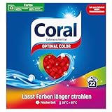 Coral Waschpulver Optimal Color effektives Colorwaschmittel für länger...