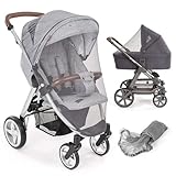 Zamboo Universal Insektenschutz - Mückennetz für Kinderwagen & Buggy/Premium...