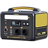 VTOMAN Jump 600X Tragbare Powerstation 600W - 299Wh Solar Generator LiFePO4...