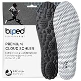 biped Cloud extra weiche Einlegesohlen für Alltag, Sport und Arbeitsschuhe -...