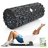 GYMERK Faszienrolle mit 3D-Texturmassage mittlere Härte, Foam Roller (33 x 14...