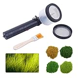 NIGORIY Mini Grass Beflockung Applikator 0.15W DC3000V Beflockungsmaschine 2...