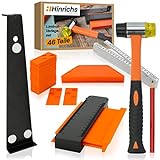 Hinrichs Laminat Verlegeset - 46-teiliges Komplettset - Boden Verlegewerkzeug -...