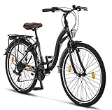 Licorne Bike Stella Premium City Bike in 24,26 und 28 Zoll - Fahrrad für...