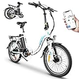 KAISDA E-Bike Klapprad 20 Zoll Elektrofahrrad Mit 250W Motor 36V 13Ah...