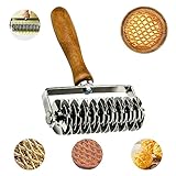 Gitter Teigschneider, Pizza Gitter Roller Gitterroller Gitterwalze Teigroller...