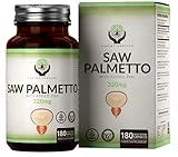 EN Saw Palmetto | 180 Kapseln Sägepalmenextrakt Hochdosiert - 320mg Sägepalme...