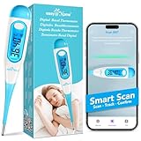 Easy@Home Basalthermometer Fruchtbarkeitsthermometer Ovulationstest zur...