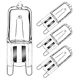 GMY Halogen G9 Backofenlampe 40W 230V G9 Backofen Glühbirne für Ofen- und...