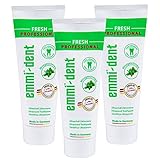 emmi-dent Ultraschall Zahncreme „Fresh“ I Mit frischem Pfefferminz-Geschmack...