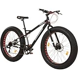 26 Zoll Galano Fatman 4.0 Zoll FAT TYRE Fatbike, Farbe:Schwarz