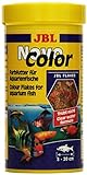 JBL NovoColor 30157 Alleinfutter für farbenprächtige Aquarienfische, Flocken...