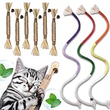 DEEMEIS Katzenminze Sticks, 6 Stück Katzenminze Sticks, 3 Stück Katzen...