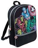 Marvel Comics Avengers Kinder-Rucksack, groß, Schultasche, Reiserucksack,...