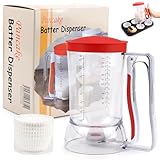 Kuchen Teigportionierer 900ml Kuchen Teigspender Batter Dispenser Portionierer...