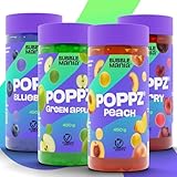 BubbleMania POPPZ® Bubble Tea Perlen | 4er Pack Fruchtperlen – Kirsche,...