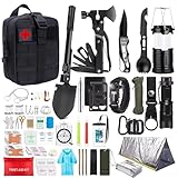 Außen Notfall Survival Kit mit Erste Hilfe Set, 196PCS Survival Ausrüstung mit...