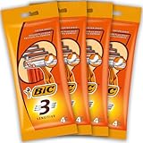 BIC 3 Sensitive Rasierer Herren, 16 Einwegrasierer mit je 3 Klingen, mit Aloe...