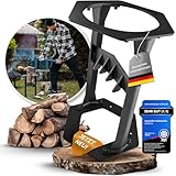 FORSTIX® PowerSplit XL Holzspalter manuell - Sicher [Demontierbar] Stabil -...