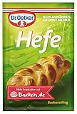 Dr. Oetker Hefe 4 x 7 g – Ein herrlich lockerer Hefeteig entsteht aus der Dr....