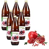 Mynatura Granatapfelsaft 100% Direktsaft naturtrüb I 6 L I Muttersaft I ohne...