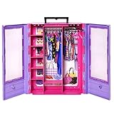 Barbie Kleiderschrank, Ultimate Closet, zum Organisieren von Barbie Kleidung und...