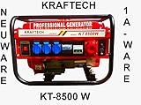 Kraftech / Benzin / Petrol / Stromerzeuger / Generator / PK-6500W /...