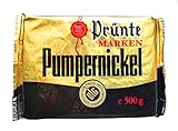 Westfälischer Pumpernickel / Schwarzbrot PRÜNTE MARKEN PUMPERNICKEL (125 g /...