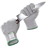 Twinzee Schnittschutzhandschuhe PREMIUM - Hohes Schnittschutz E - Schnittfeste...