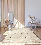 the carpet Bahar Shaggy Hochflor (35 mm) Langflor Wohnzimmer Teppich Punkt...