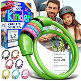 NEXTCOVER® Fahrradschloss Kinder mit 4-stelligem Zahlencode I Kinder...