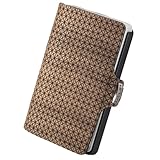 I-CLIP Original Nussbaumholz - Slim Wallet - Mini Geldbeutel - Geldbörse -...