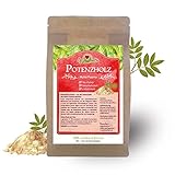 Potenzholz von Naturherz - Naturreines Pulver aus der Innenrinde des Muira...