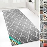 Floordirekt teppichläufer rutschfest - maßgefertigter Feinschlingen Teppich...