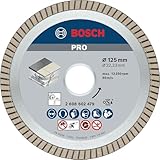 Bosch Professional Diamanttrennscheibe Best for Ceramic Extra-Clean Turbo...