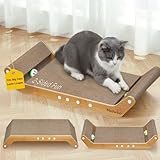 Meowker Kratzbrett ist für Katzen und Kätzchen im Haus geeignet, 60 cm...