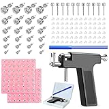 Longbeauty 248 Stk Ohrloch Stecher Ohrlochpistole Kit Edelstahl Piercing Pistole...