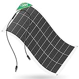 ECO-WORTHY 130W 12V Solarpanel Flexibel Monokristallines Solarpanel, Solarmodul...