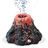 xlwen Vulkan Aquarium Dekoration - Fisch Tank Ornament für Aquarien - Home...
