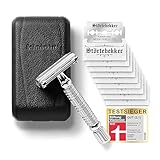 Störtebekker® Premium Rasierhobel Herren Hamburg - Rasierset mit 10...