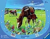 Ravensburger 06473 - Pferde, 25 Teile Rahmenpuzzle