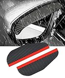 YMNBFCX 2 Stück Auto Rückspiegel Regenschutz,für Dacia Jogger 2022-2024 Regen...