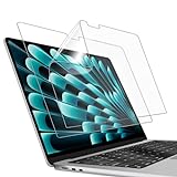 JETech Schutzfolie für MacBook Air 13,6 Zoll (Modell 2024/2022, M3/M2),...